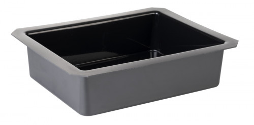 Bac plastique noir 32,5x26,5x8,5 cm Superbox Aps