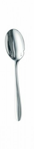 Cuillère à sauce argent inox 18/10 18,5x3,75x1,7 cm Lazzo Chef & Sommelier