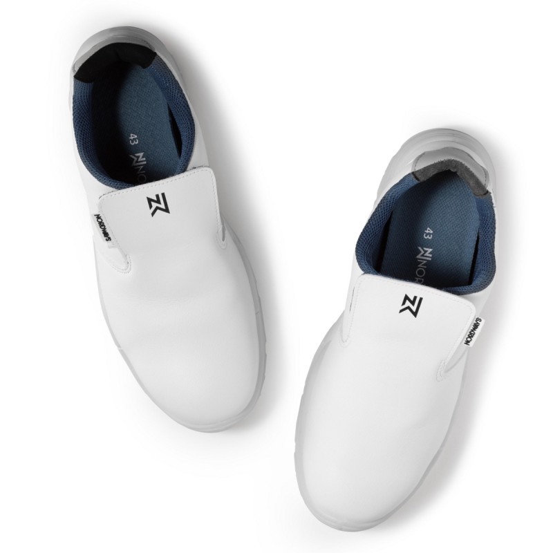 Mocassins de sécurité blanc 43 Brice Plus Nordways