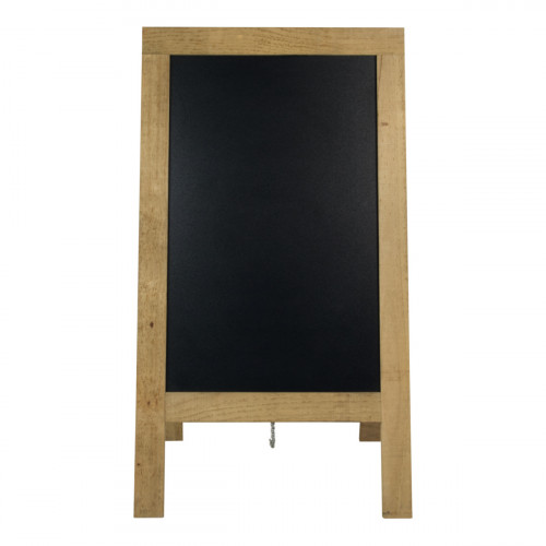 Chevalet de trottoir 135x83x74 cm Nature Securit