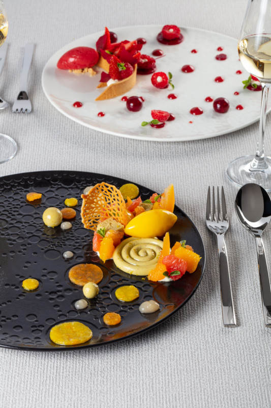 Assiette plate rond blanc porcelaine vitrifiée Ø 29,9 cm Create Rak
