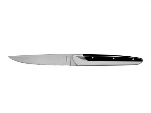 Couteau à steak noir 23,2 cm Emperor Amefa