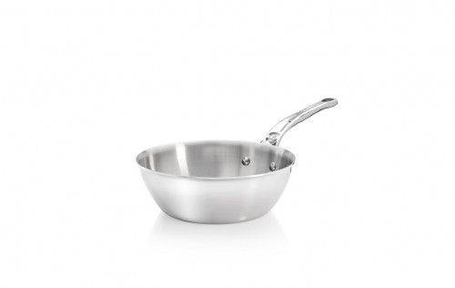 Sauteuse bombée inox Ø 24 cm 7 cm 3 L Affinity De Buyer