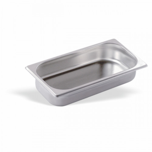 Bac GN 1/3 inox 18/10 P6,5 cm 2,5 L Pujadas