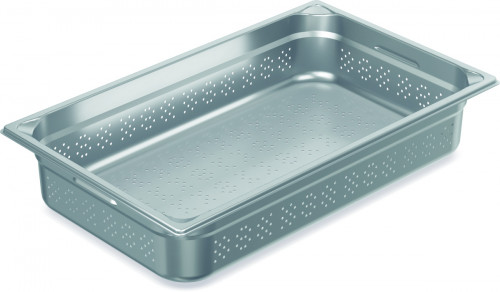 Bac perforé GN 1/1 inox 18/10 P10 cm Pujadas