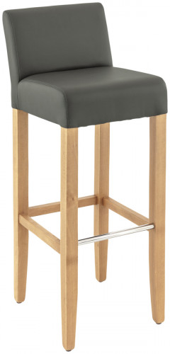 Tabouret de bar gris 36x100 cm Clinton Flexmob