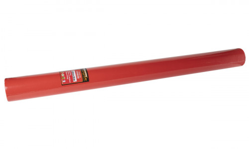 Rouleau de nappe rouge plastique 20 m x 120 cm