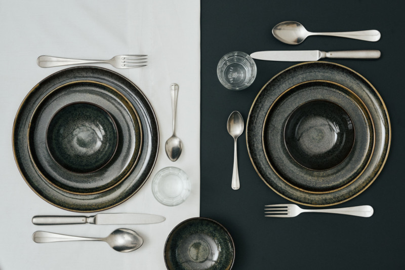 Pot à sauce rond gris grès émaillé Ø 11 cm Surface Serax
