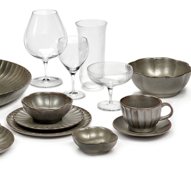 Gobelet forme basse verre 25 cl Inku Serax
