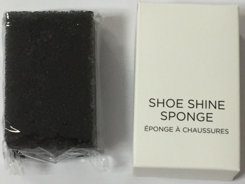 éponge à chaussures plastique White And Black (500 pièces)