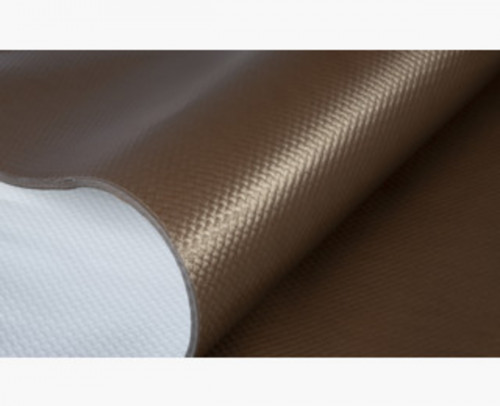 Nappe marron papier 60x60 cm Tisslack Cogir (400 pièces)