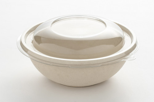 Bol rond beige Ø 16,8 cm 6,3 cm 75 cl Be Pulp (75 pièces)