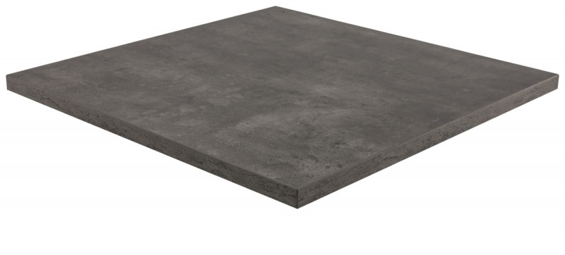 Plateau de table intérieur carré gris 24 mm x 60 cm Original