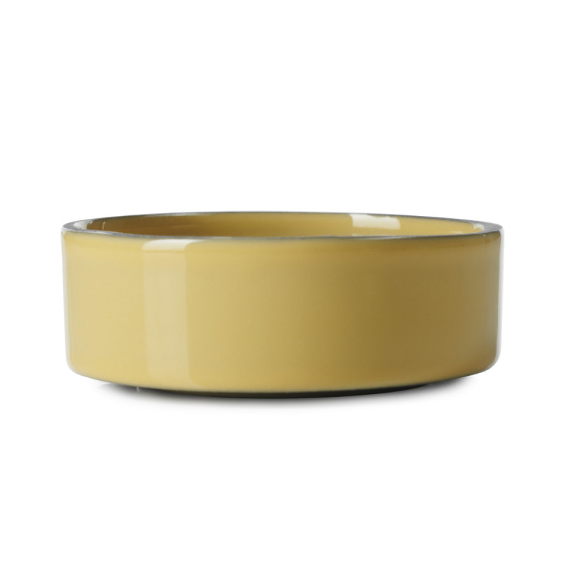 Coupelle rond beige porcelaine culinaire Ø 8 cm Caractere Revol