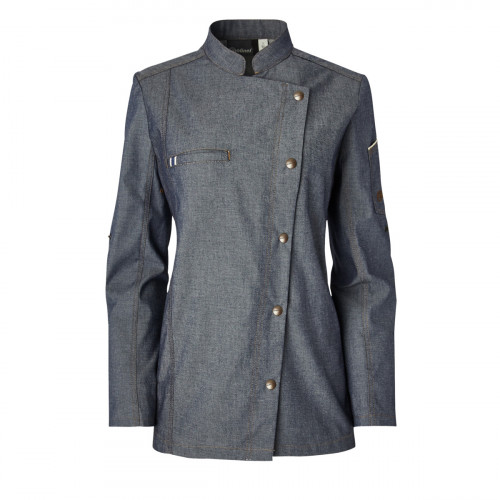 Veste femme manches longues bleu T1 Authentique Molinel