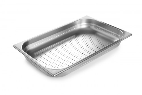 Bac perforé GN 1/1 inox 18/10 P10 cm Lacor