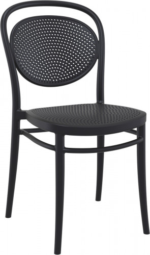 Chaise noir 85x45x52 cm Marcel Flexmob