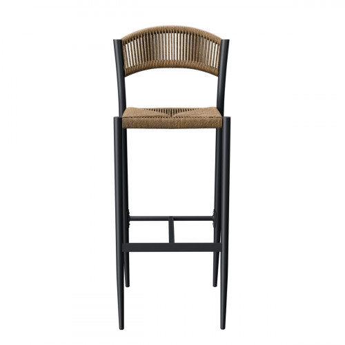 Tabouret de bar paille 104x46x58 cm Breda Flexmob