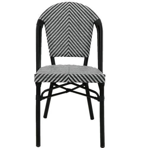Chaise noir 88x47x58 cm Drouot Flexmob