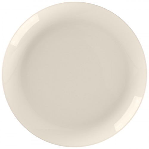 Assiette coupe plate rond blanc porcelaine bone china Ø 17,9 cm Fedra Rak