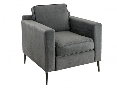 Fauteuil d'intérieur gris anthracite 83x78x84 cm Arnold Flexmob