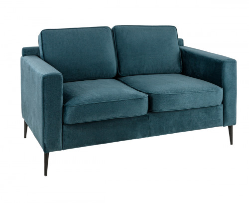 Fauteuil d'intérieur bleu pétrole 83x140x84 cm Willy Flexmob