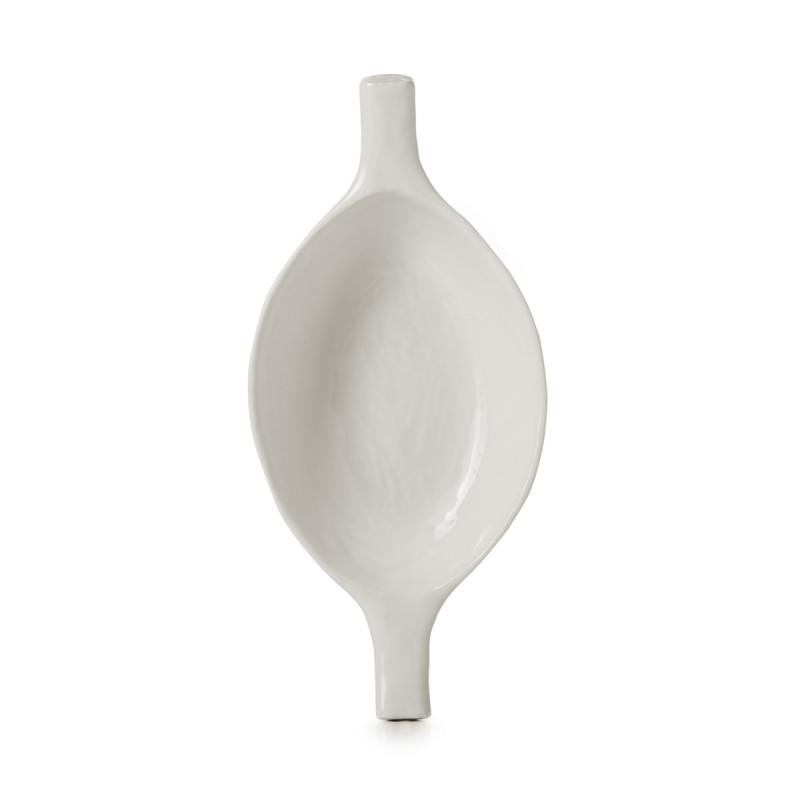 Coupelle cabosse Blanc albâtre porcelaine 16,5 cm Yli Revol