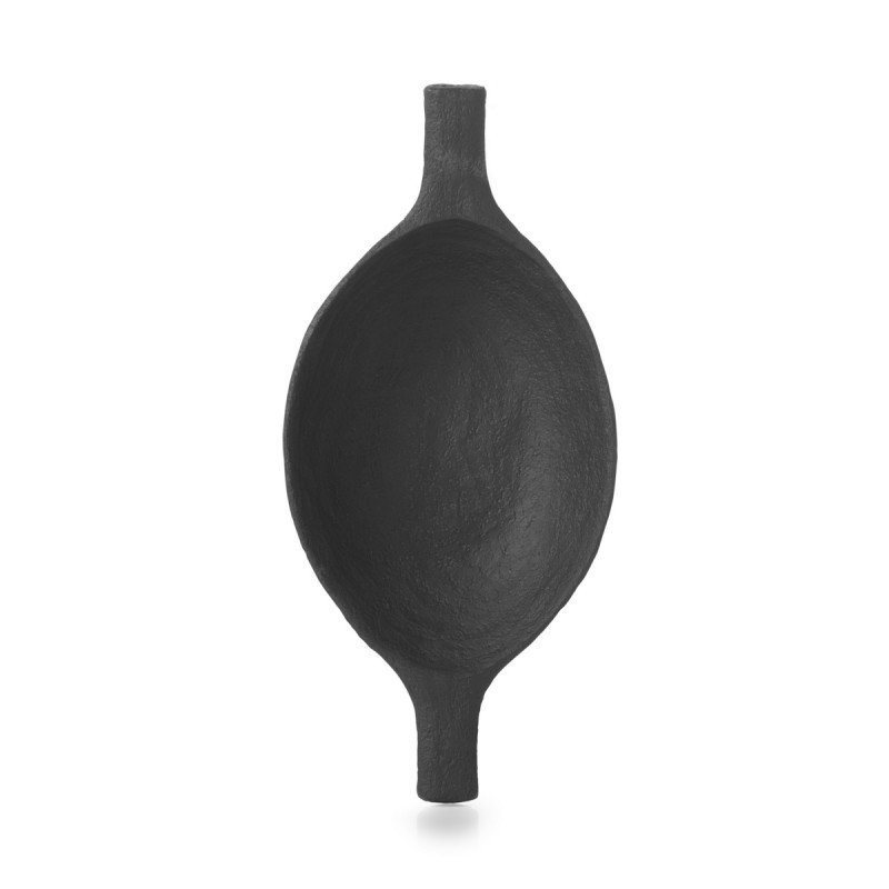Coupelle cabosse Noir brut porcelaine 16,5 cm Yli Revol