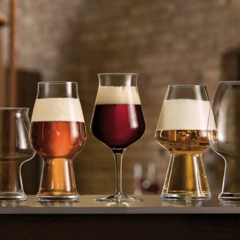 Verre à bière verre cristallin 42 cl Birrateque Luigi Bormioli