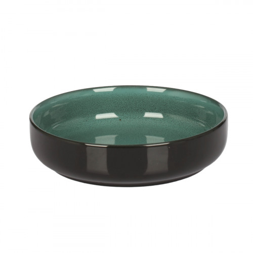 Coupelle à bord droit vert émeraude porcelaine Ø 15 cm Seagreen Velvet Astera