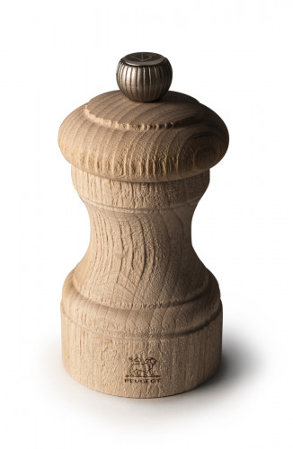 Moulin à poivre droit Nature en hêtre Ø 5 cm 10 cm Bistro Peugeot Saveurs