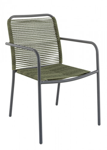 Fauteuil de terrasse olive 86x57x64 cm Savana Flexmob
