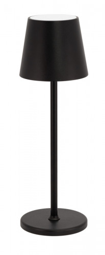 Lampe à led nomade noir Ø 11 cm 38 cm Feline Securit