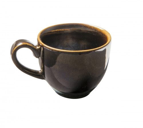 Tasse à expresso rond Or porcelaine 9 cl 8,48 cm Tama Astera