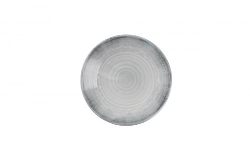 Assiette plate organique bleu porcelaine vitrifiée Ø 16 cm Harvest Flux Dudson