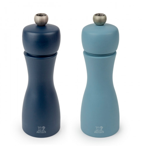 Set moulins poivre / sel droit Air Ø 5,2 cm 15 cm Duo Peugeot Saveurs
