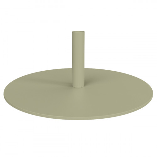 Pied base pour lampadaire vert sauge Paranocta