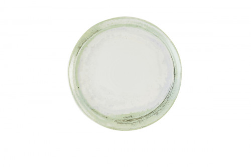 Assiette plate organique vert porcelaine vitrifiée Ø 29 cm Finca Flint Dudson