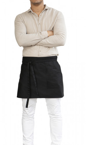 Tablier noir Taille unique Bistro Pro.mundi