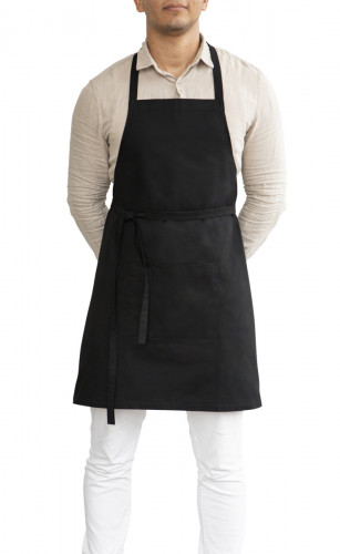 Tablier noir Taille unique Bistro Pro.mundi
