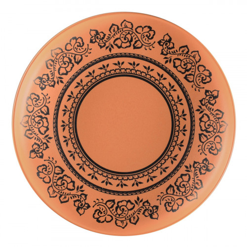 Assiette coupe creuse rond Tero Décor Alexandria porcelaine Ø 20,5 cm Earth Rak