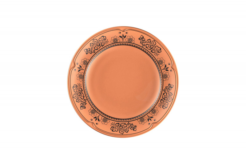 Assiette plate rond Tero Décor Prima porcelaine Ø 27 cm Earth Rak