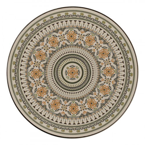 Assiette extra plate rond Argila Décor Genoa porcelaine Ø 26,5 cm Earth Rak