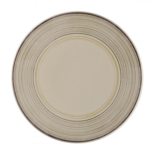 Assiette extra plate rond Argila Décor Larissa porcelaine Ø 15,7 cm Earth Rak