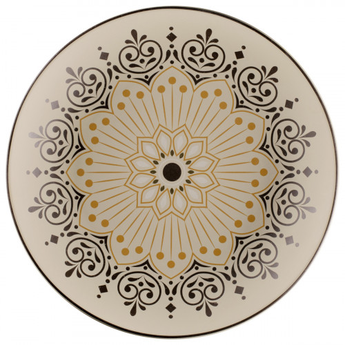 Assiette coupe creuse rond Argila Décor Cartagena porcelaine Ø 36 cm Earth Rak
