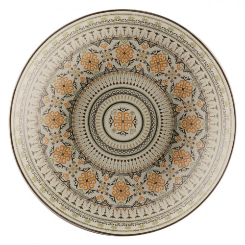 Assiette coupe creuse rond Argila Décor Genoa porcelaine Ø 26,1 cm Earth Rak