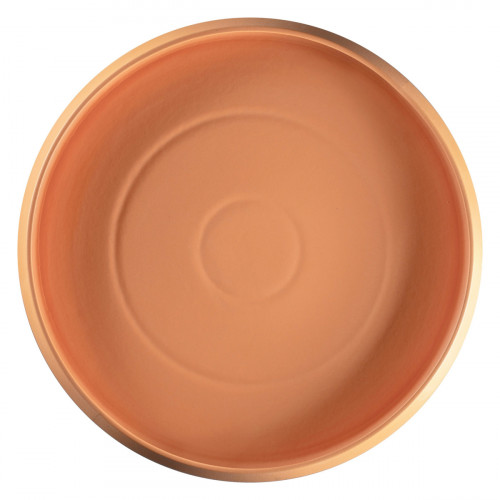 Plat à bord droit rond baantna tero Décor Prima porcelaine Ø 33,4 cm Earth Rak