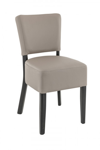 Chaise d'intérieur taupe 84x45x54 cm Floriane 2 Flexmob