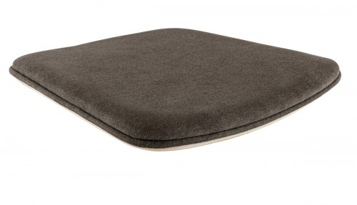 Assise chaise d'intérieur gris brun 4x44x45 cm Zoe Flexmob
