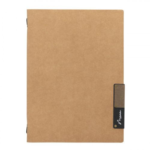 Protège-menu A5 beige Nature Securit